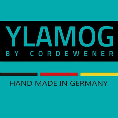 Ylamog logo and handmade in Germany