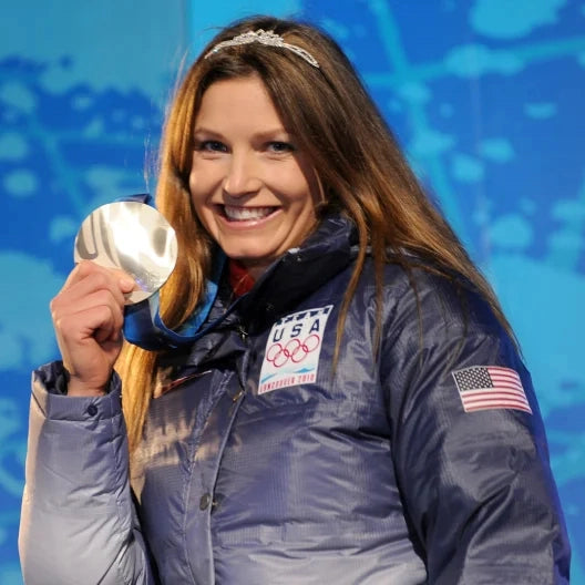 Julia Mancuso, former Olympian skiier